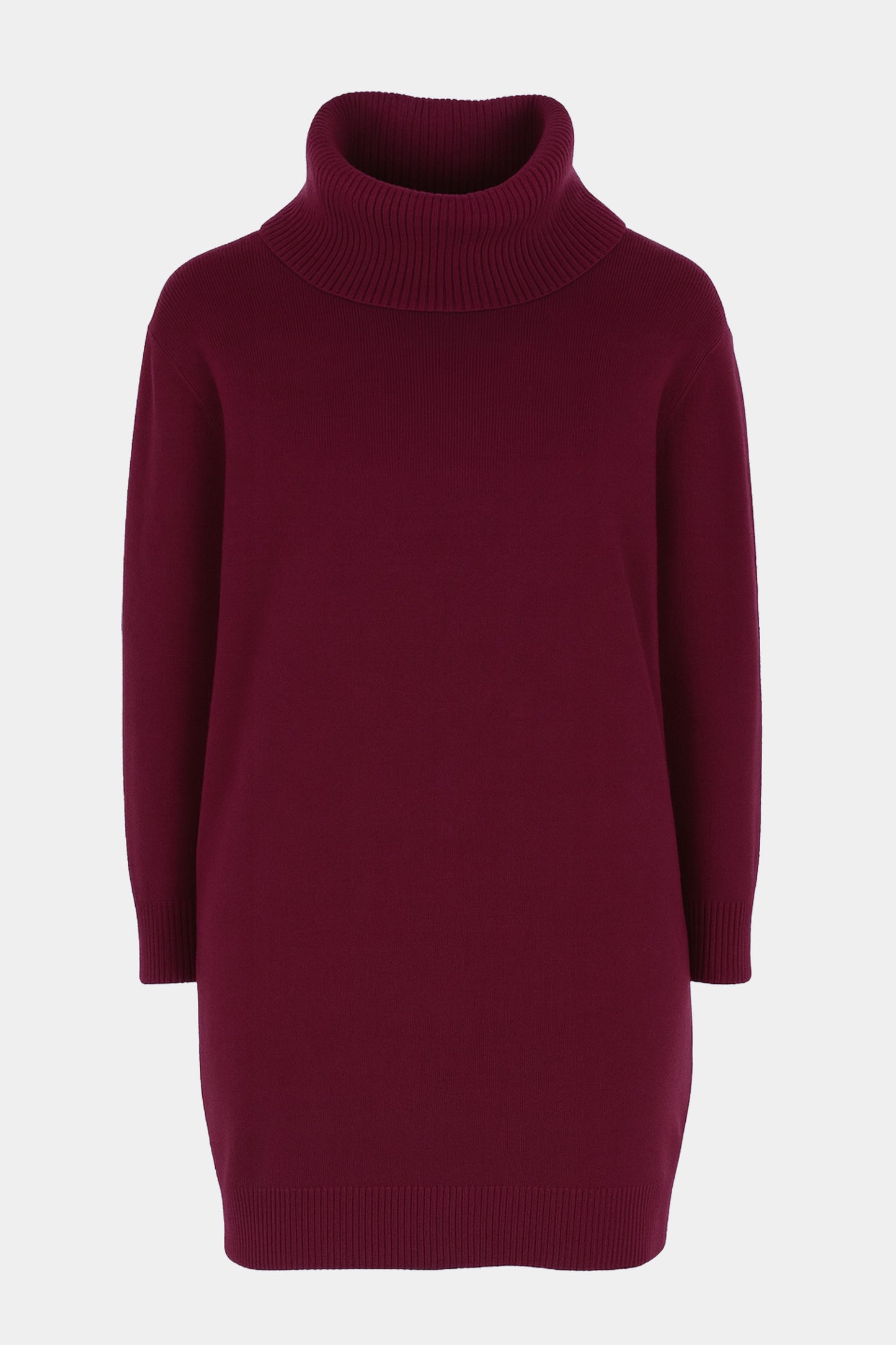 Roll Neck Tunic Jumper