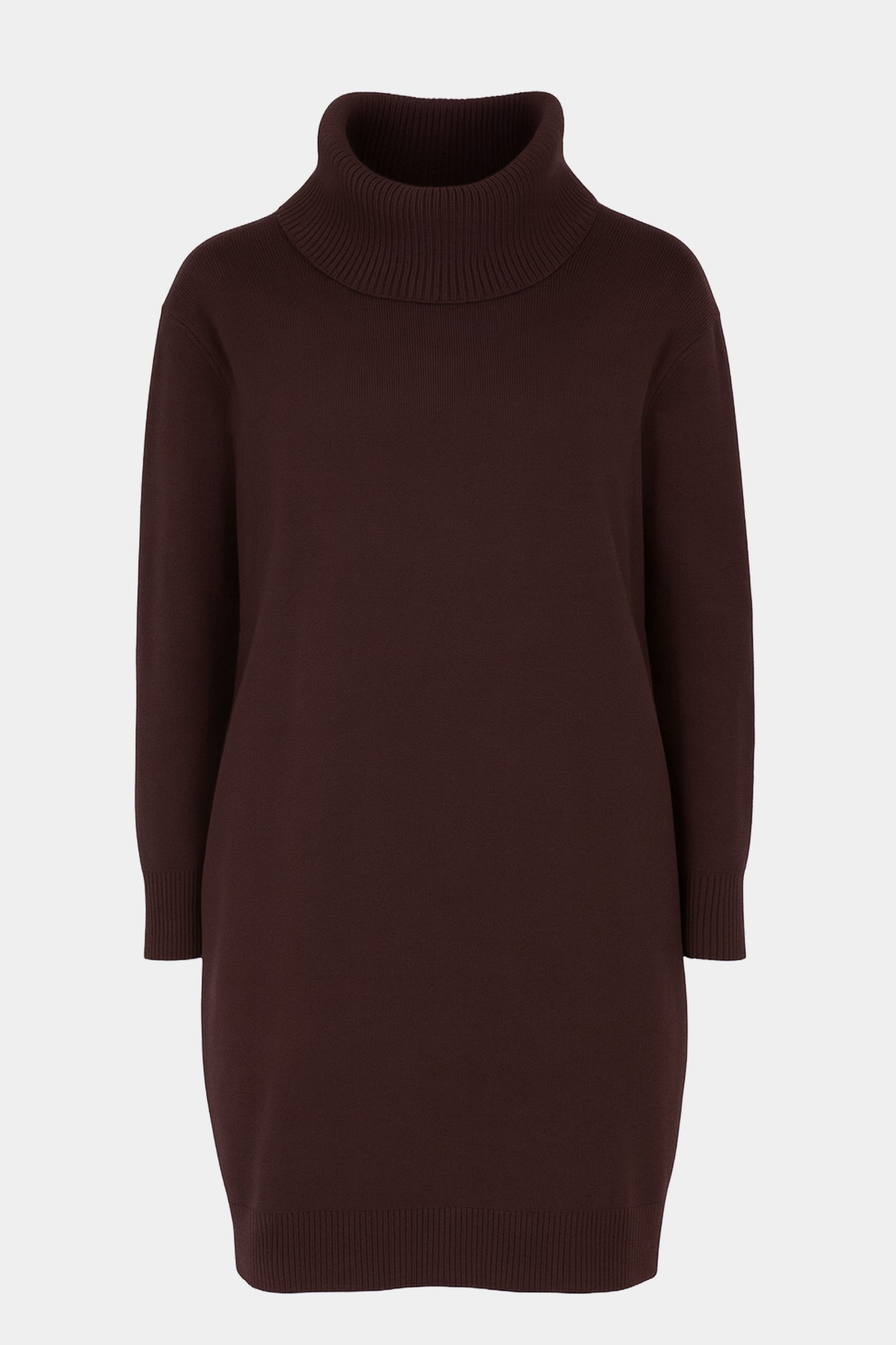 Roll Neck Tunic Jumper
