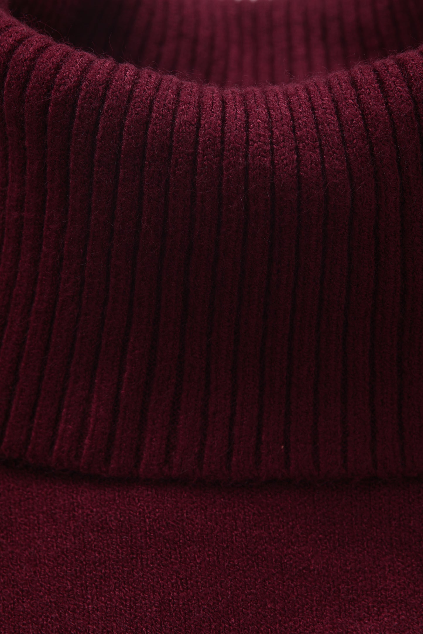 Roll Neck Tunic Jumper