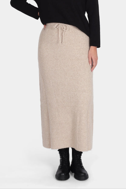 Knit Pencil-Style Skirt