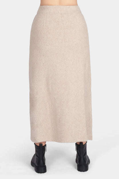 Knit Pencil-Style Skirt