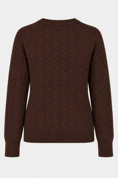 Cable Rib Crew Jumper