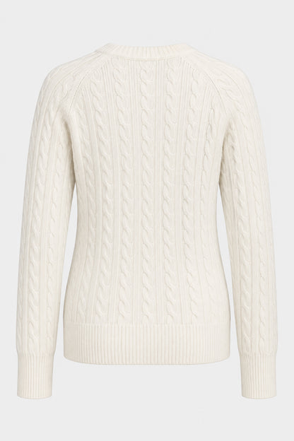 Cable Rib Crew Jumper