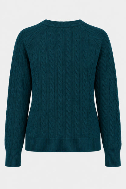 Cable Rib Crew Jumper