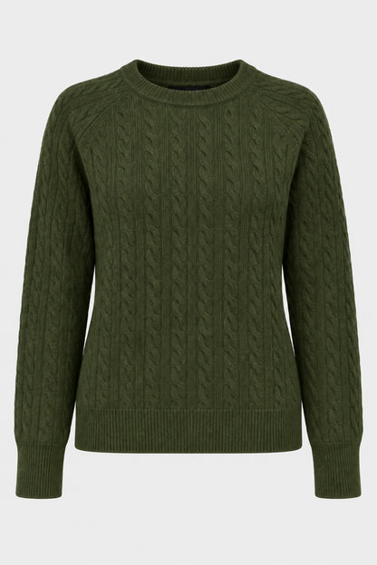 Cable Rib Crew Jumper