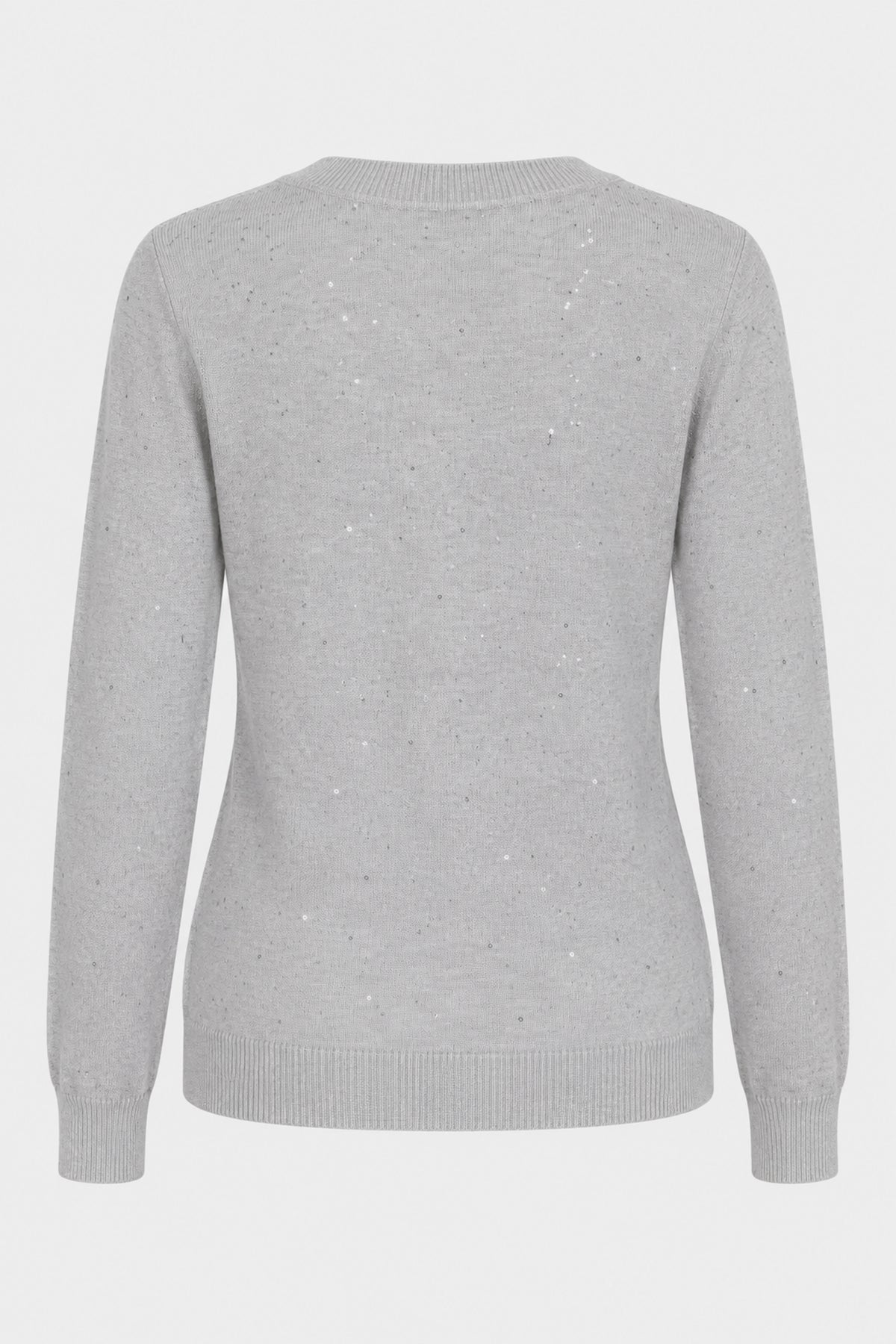 Sequin Knit Crew Jumper