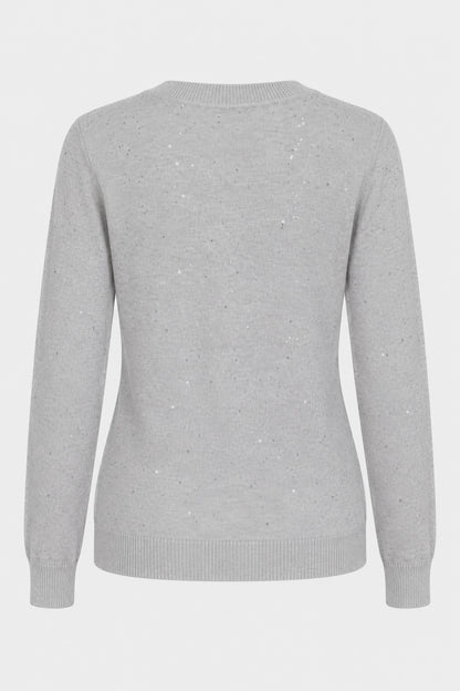 Sequin Knit Crew Jumper