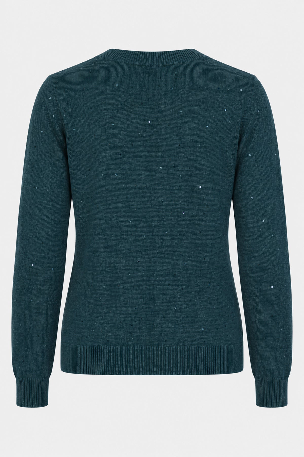 Sequin Knit Crew Jumper
