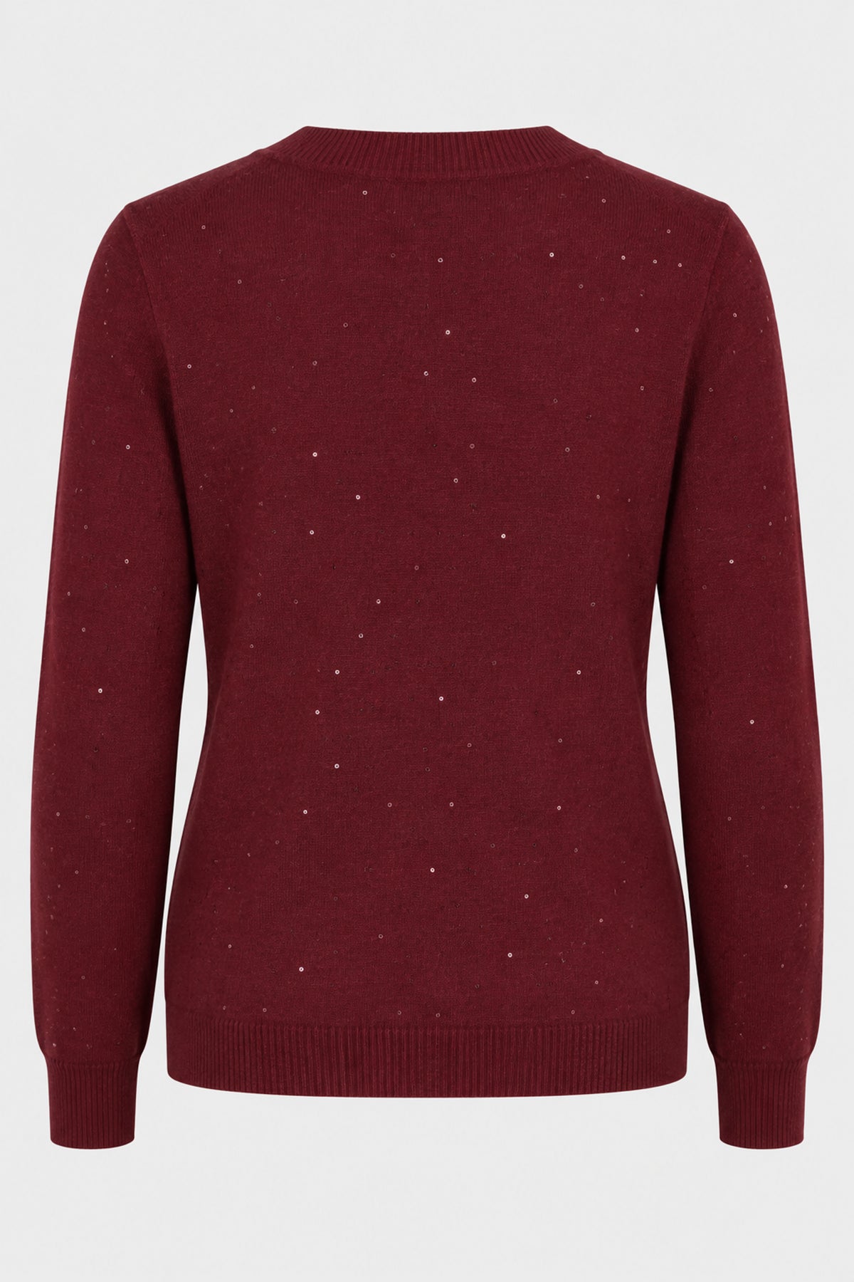 Sequin Knit Crew Jumper