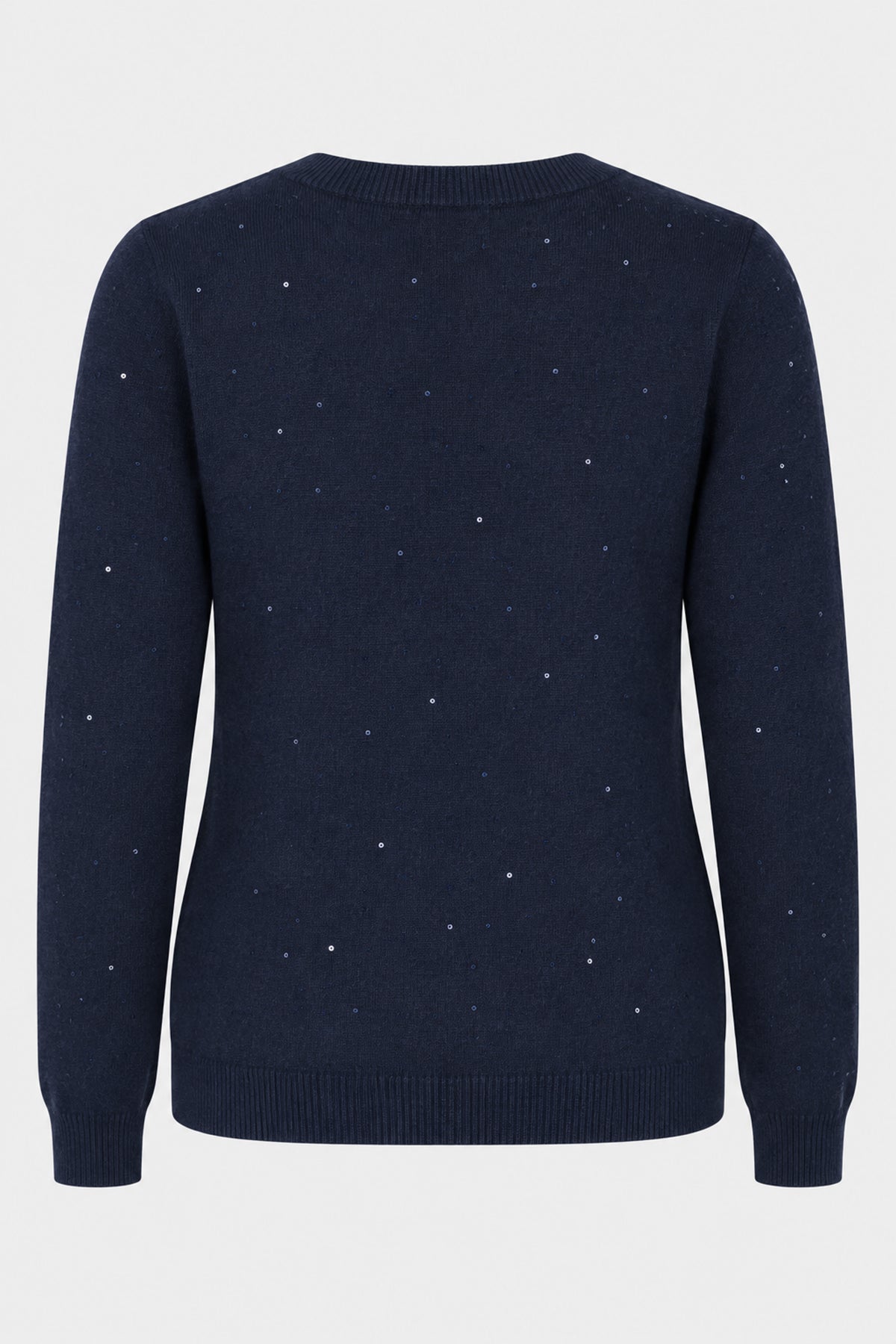 Sequin Knit Crew Jumper