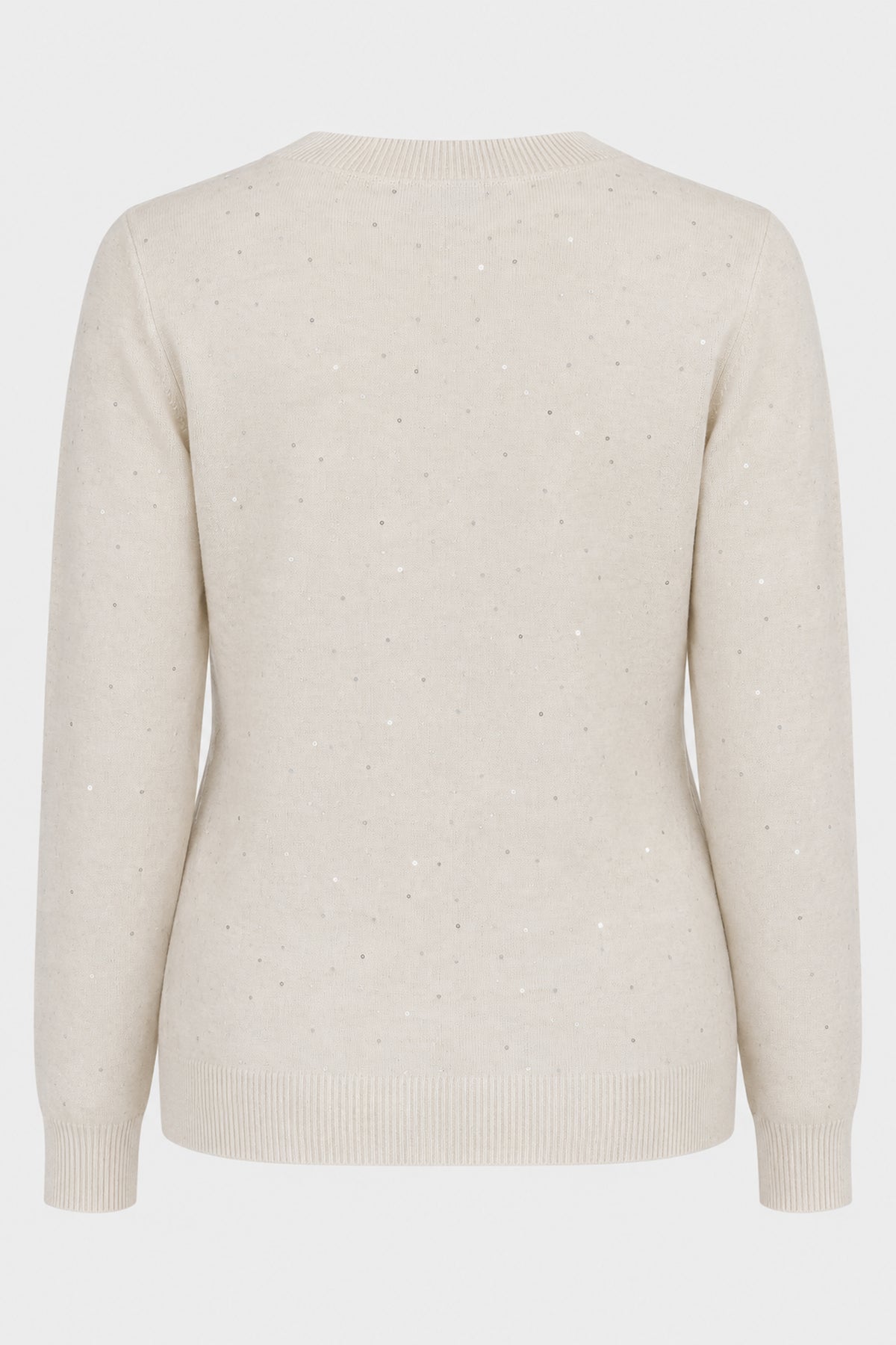 Sequin Knit Crew Jumper