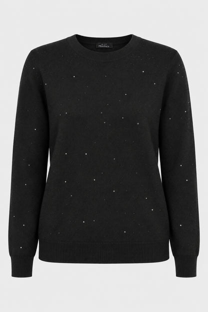 Sequin Knit Crew Jumper