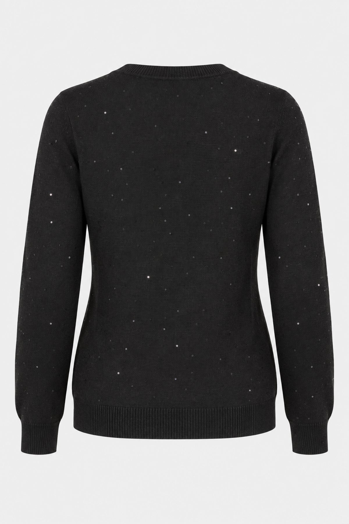 Sequin Knit Crew Jumper