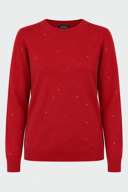 Sequin Knit Crew Jumper