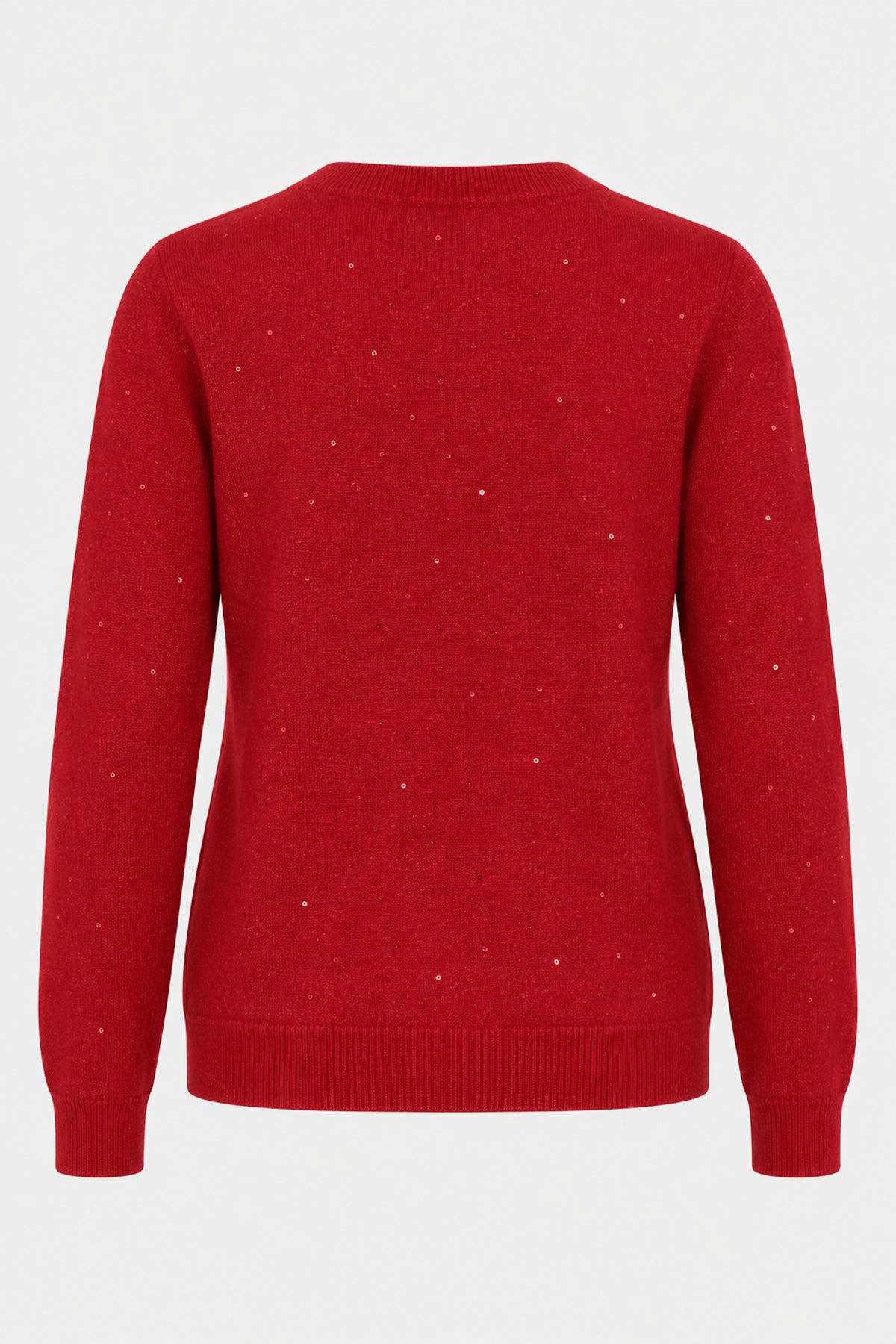 Sequin Knit Crew Jumper