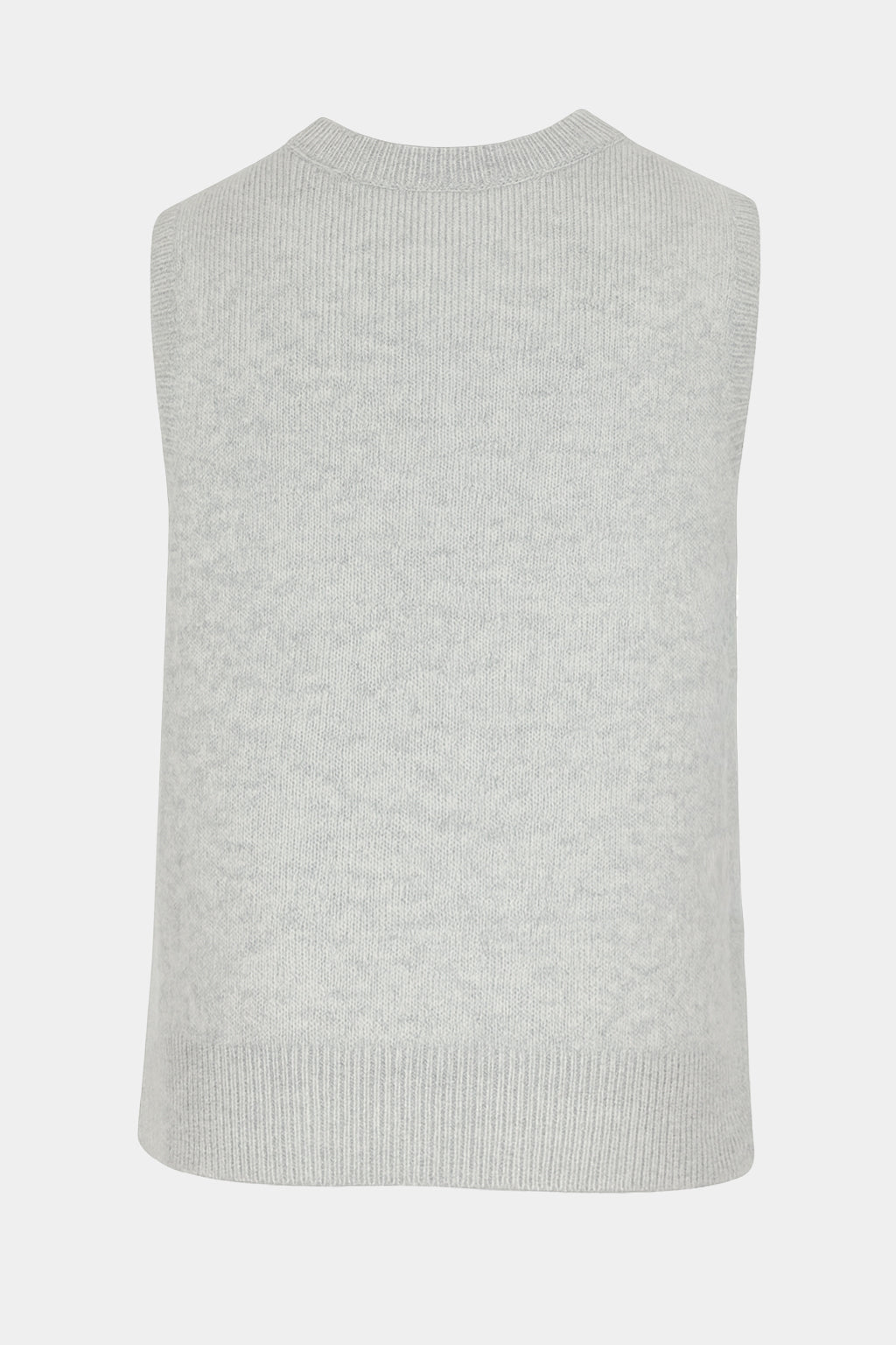 Fluffy Knit Side-Button Vest