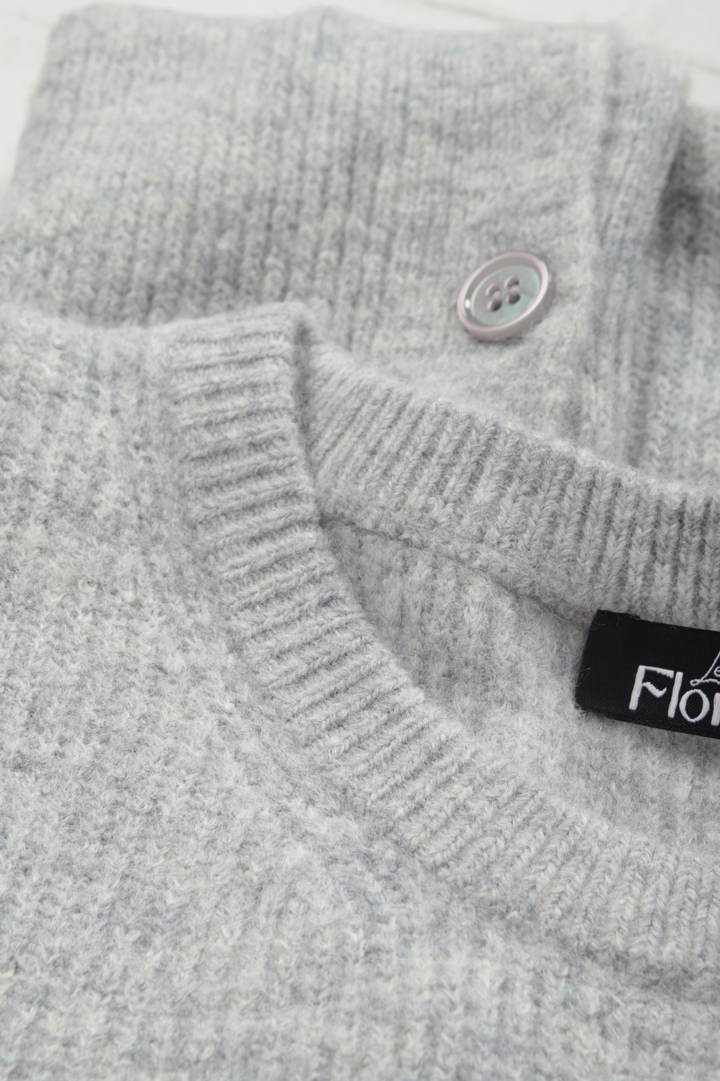 Fluffy Knit Side-Button Vest