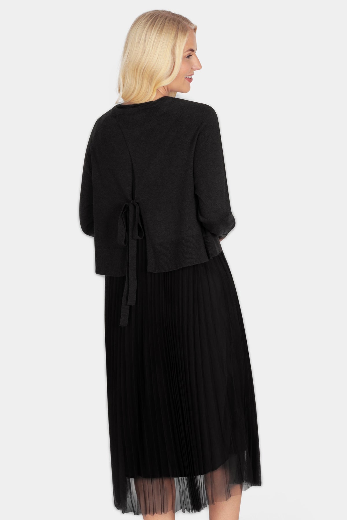 Cassi Tie-Back Jumper Dress Set