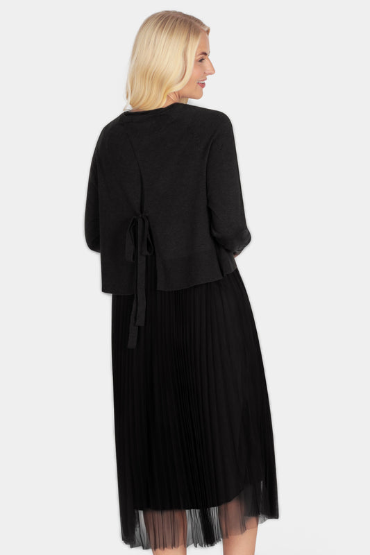 Cassi Tie-Back Jumper Dress Set