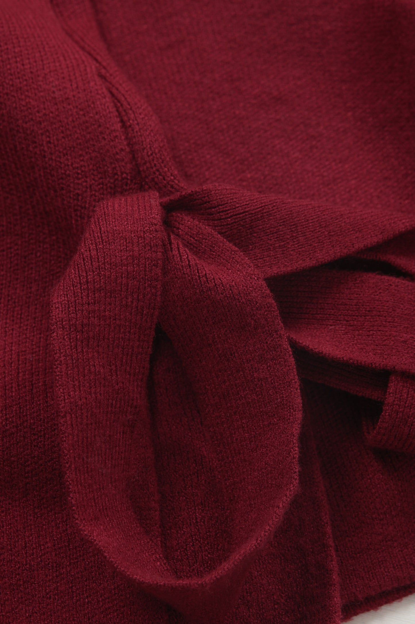 Soft Knit Side-Tie Vest