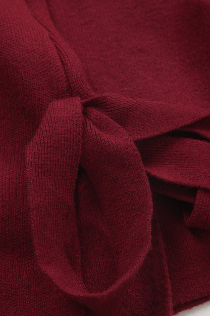 Soft Knit Side-Tie Vest