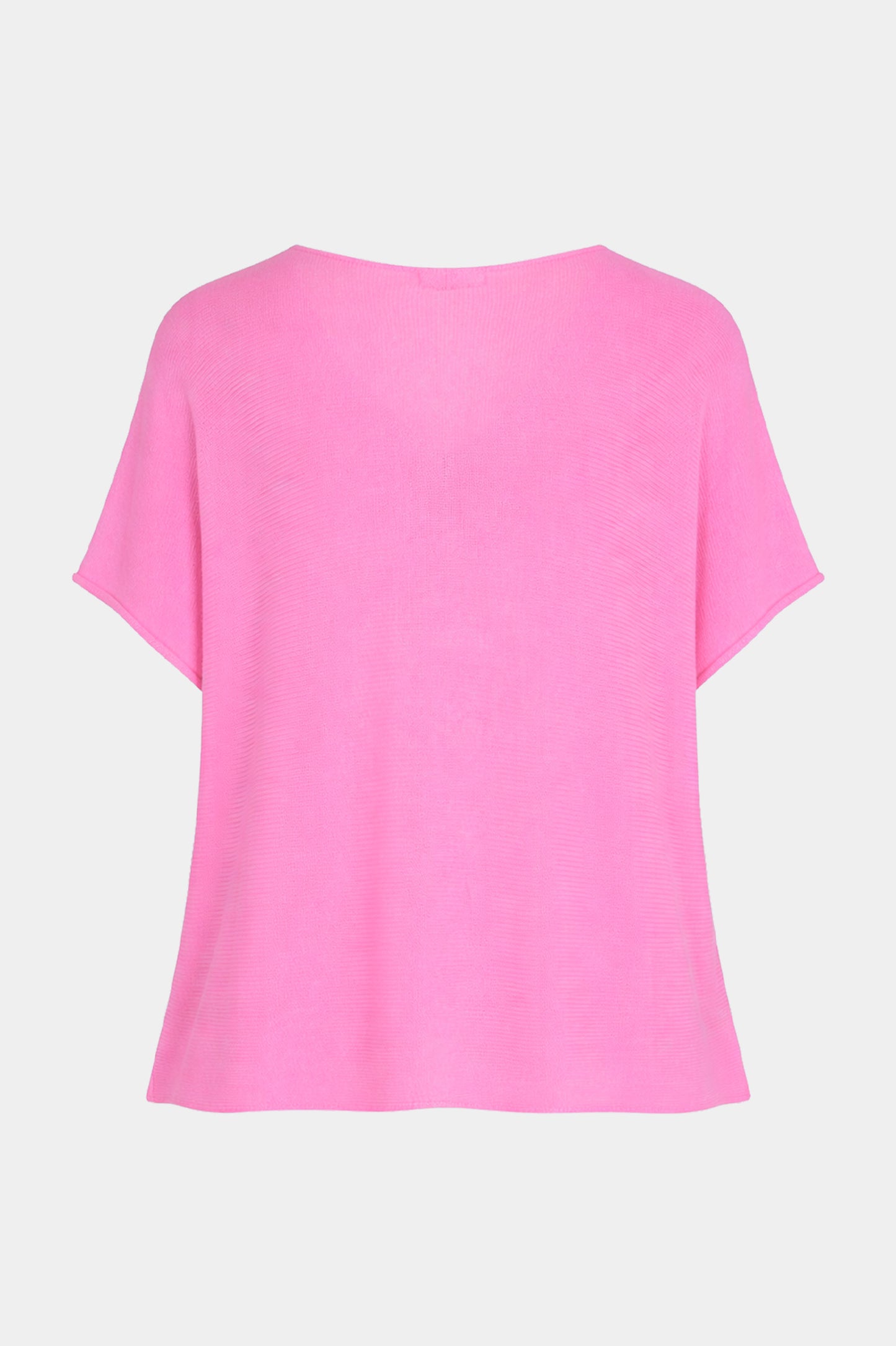 V Neck Cotton Knit Top