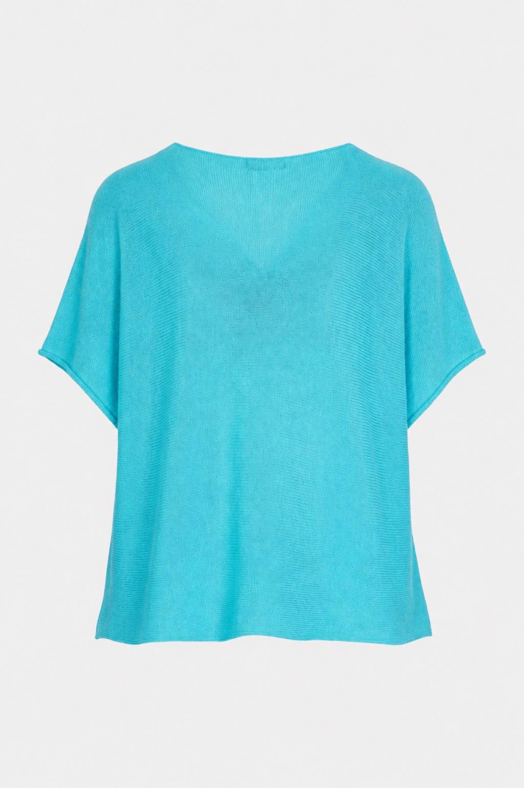 V Neck Cotton Knit Top