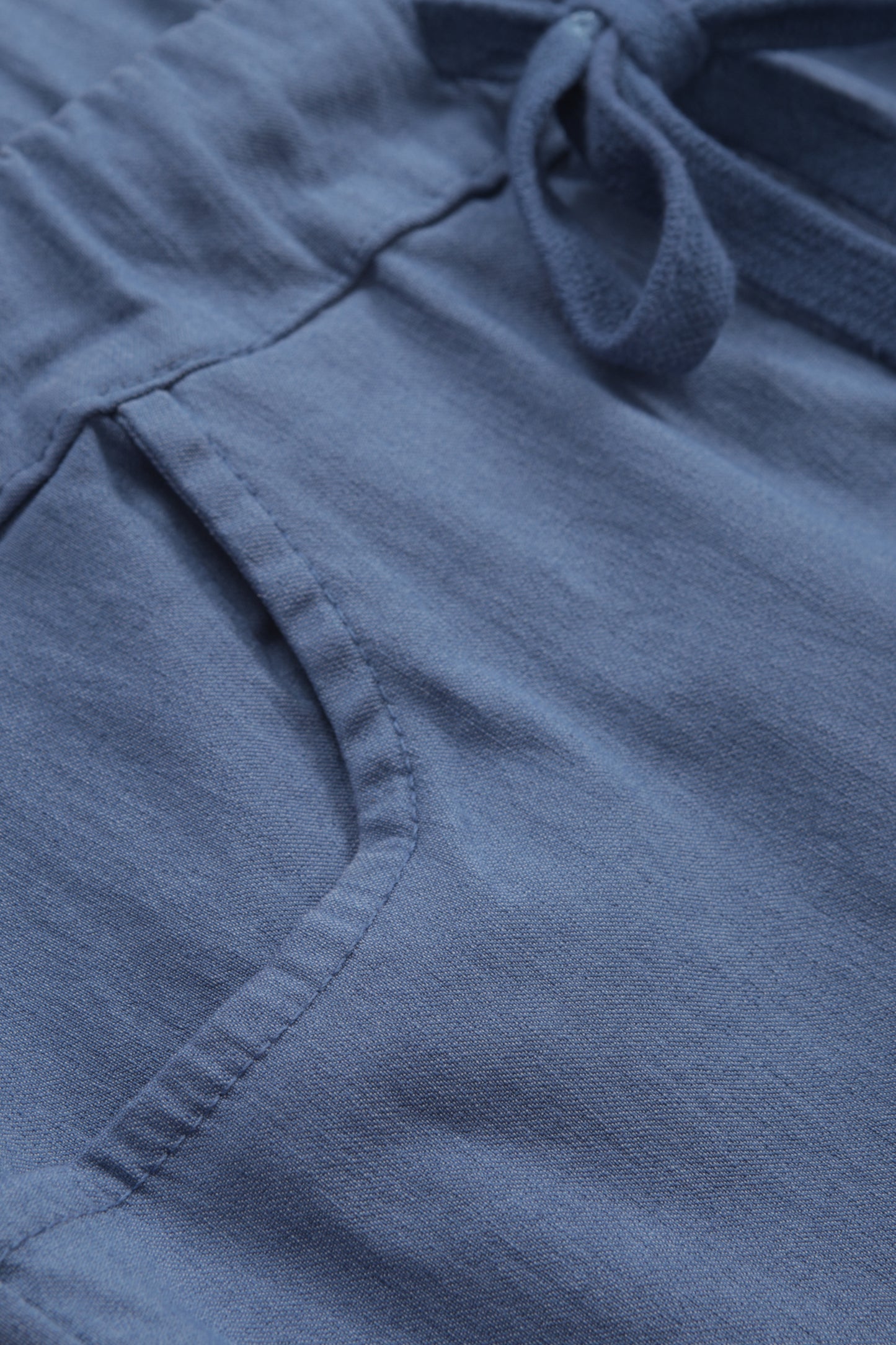 Tie-Waist Stretchy Trousers