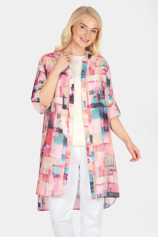 Artist Print Longline Shirt