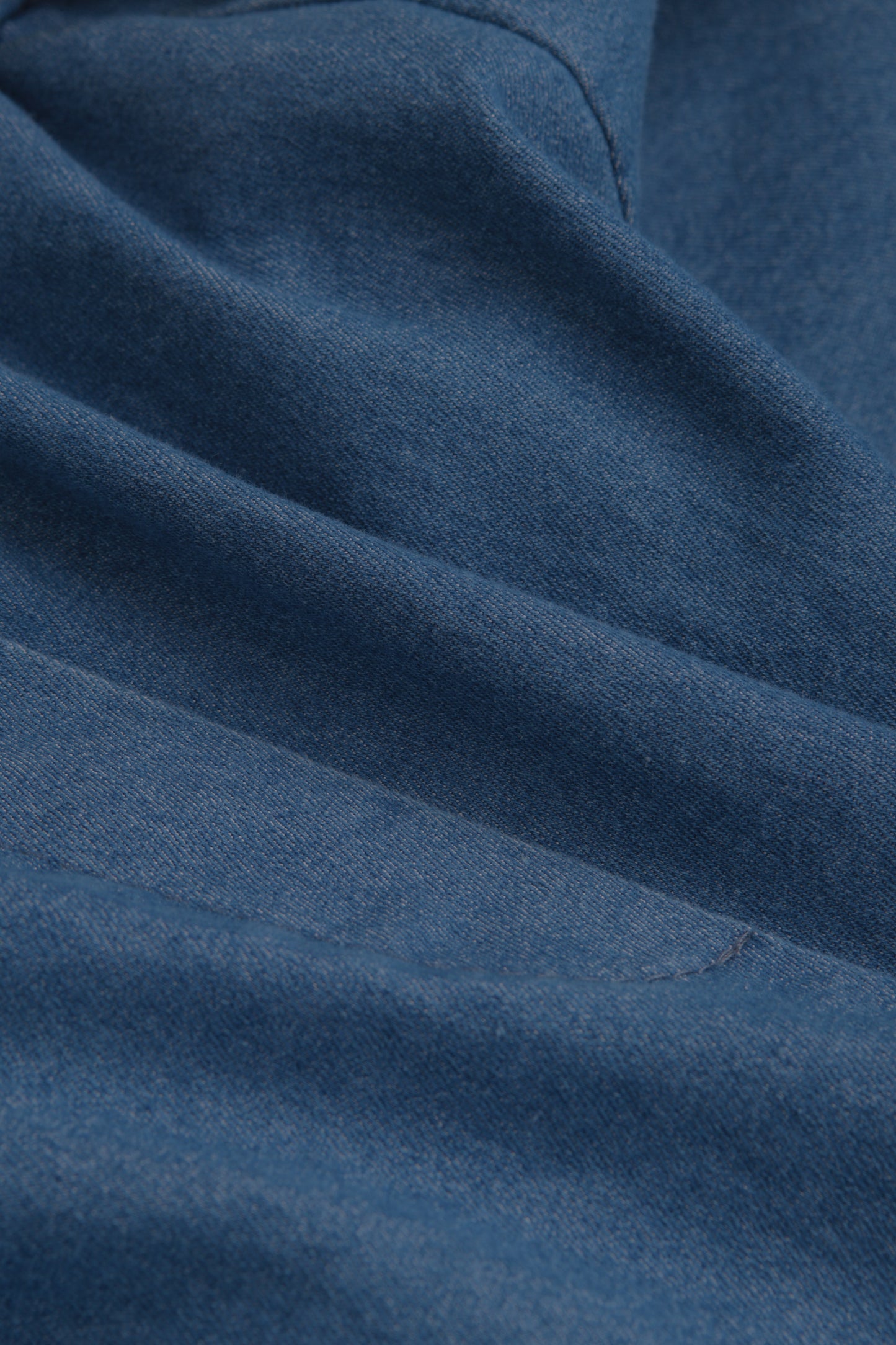 Denim Straight Leg Trousers