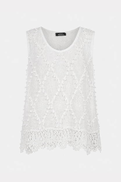 Diamond Lace Vest Top
