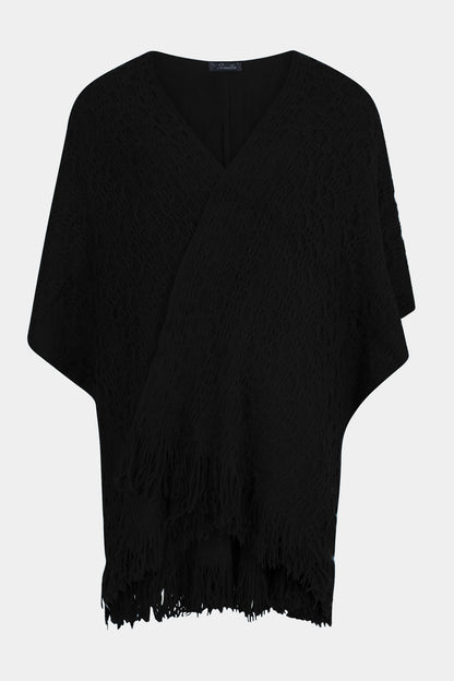 Crochet Knit Wrap - Fenella