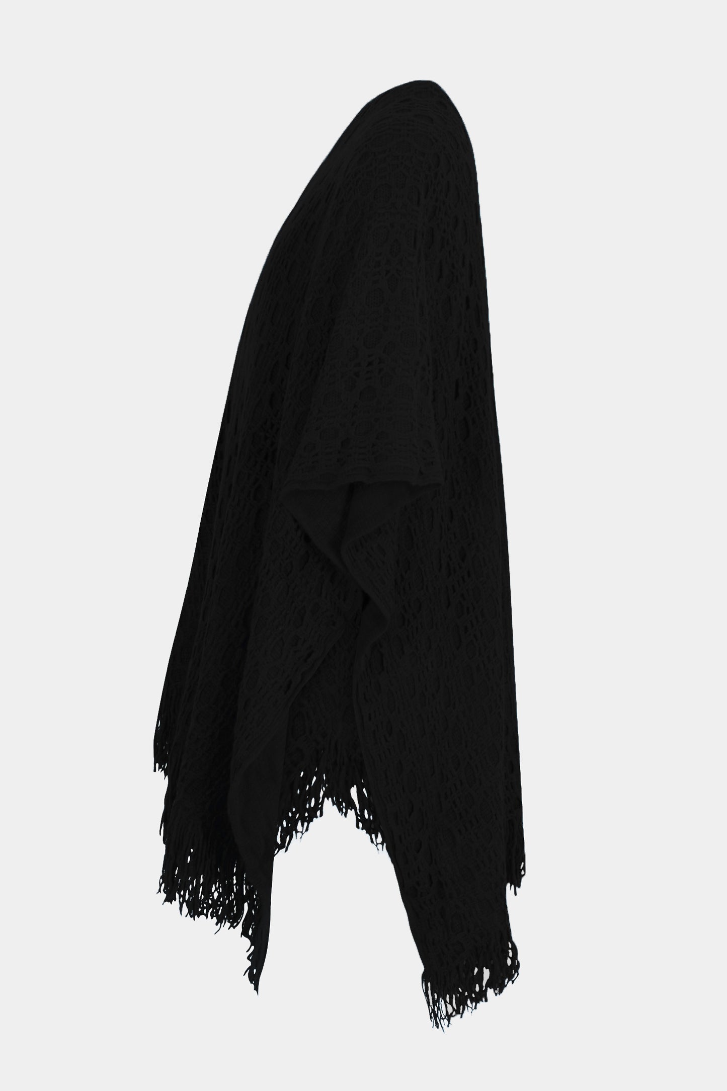 Crochet Knit Wrap - Fenella